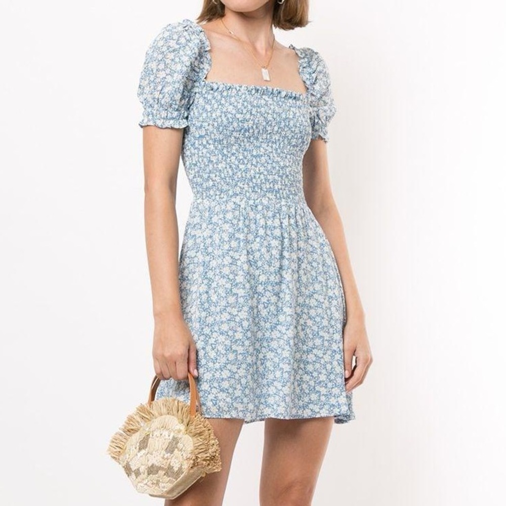 Reformation orangerie mini dress sz L
